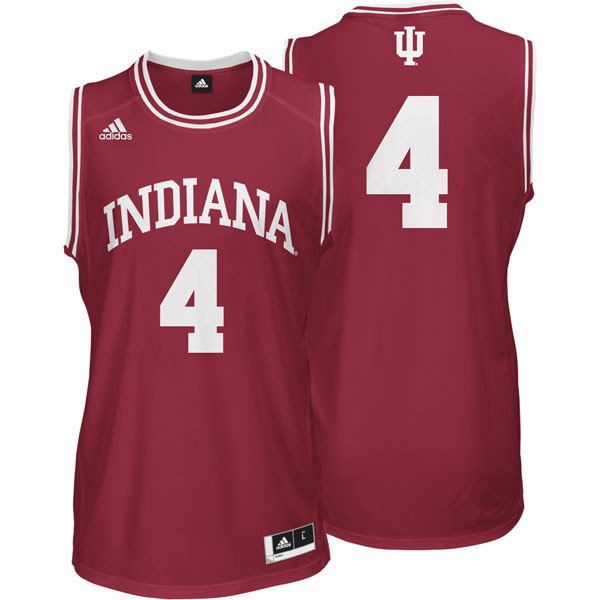 NCAA  Indiana Hoosiers 4 Victor Oladipo Red College Basketball Jersey